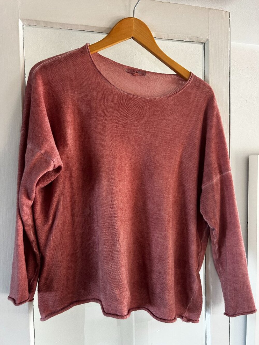 It is Well L.A. Long Sleeved Cotton Sweater Shirt